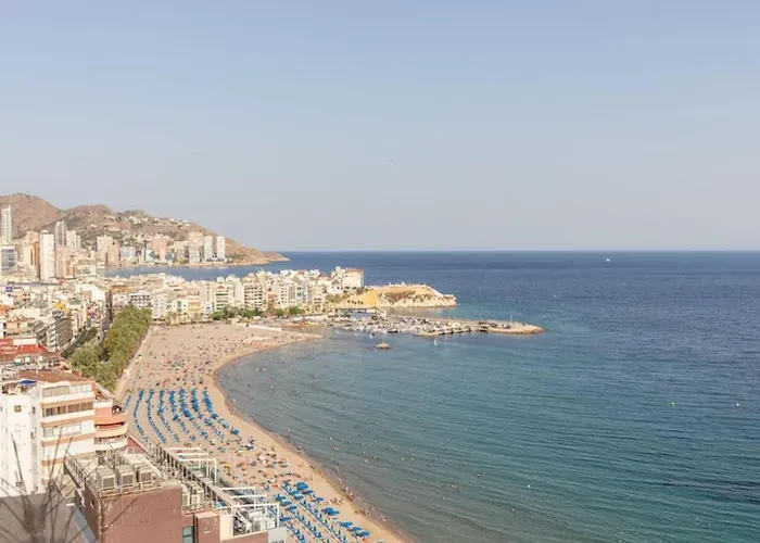 Torre Benipark 13c Primera Linea Playa Poniente Апартаменты Бенидорм