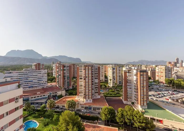 Torre Benipark 13c Primera Linea Playa Poniente * Бенидорм