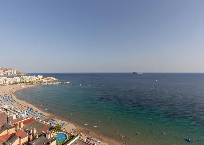 Апартаменты Torre Benipark 13c Primera Linea Playa Poniente