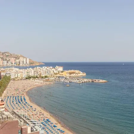 Torre Benipark 13c Primera Linea Playa Poniente דירה בנידורם