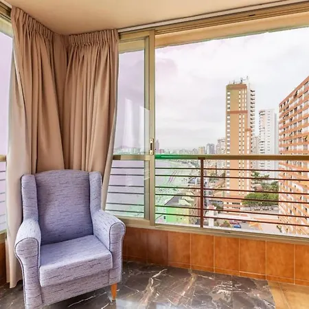 דירה Torre Benipark 13c Primera Linea Playa Poniente בנידורם