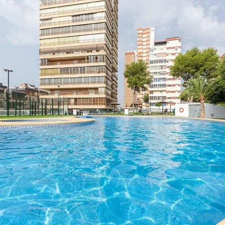 Torre Benipark 13c Primera Linea Playa Poniente דירה בנידורם